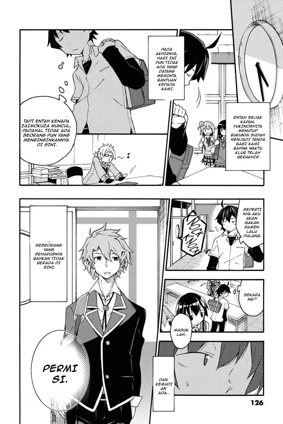 Manga Yahari Ore no Seishun Love Come wa Machigatteiru @comic Chapter 10.1 gambar 2