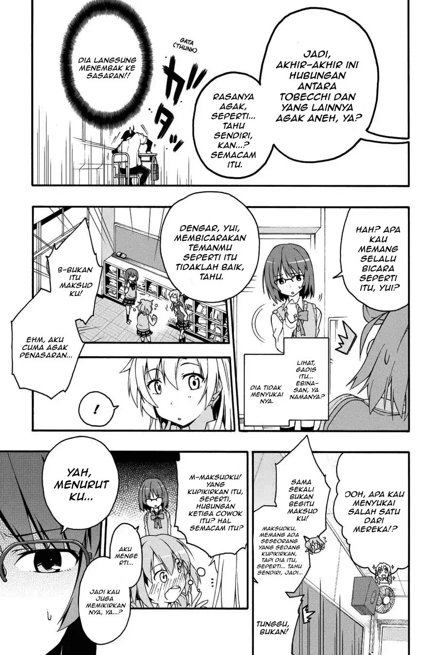 Manga Yahari Ore no Seishun Love Come wa Machigatteiru @comic Chapter 10.2 gambar 2