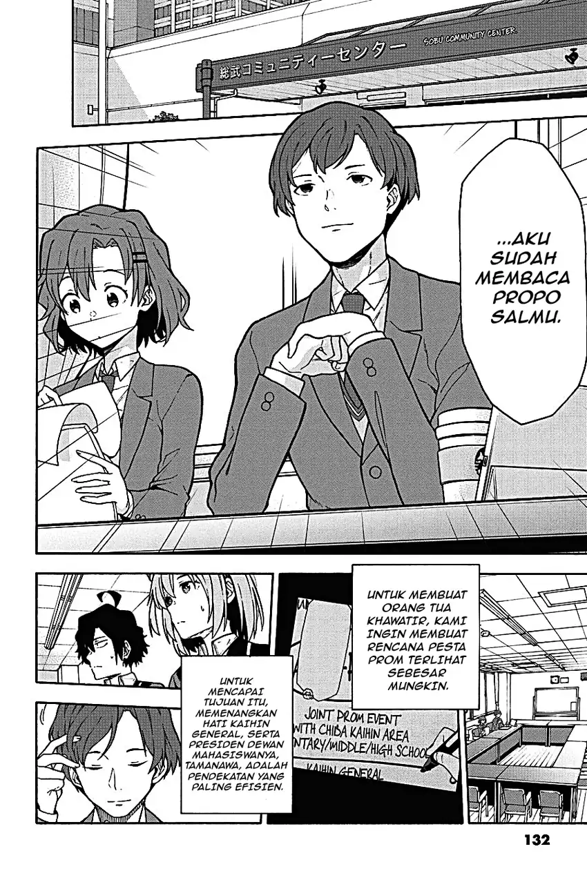 Yahari Ore no Seishun Love Come wa Machigatteiru @comic Chapter 100 Gambar 4