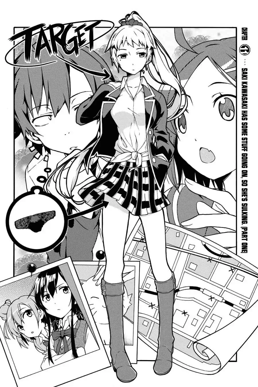 Manga Yahari Ore no Seishun Love Come wa Machigatteiru @comic Chapter 11.1 gambar 2