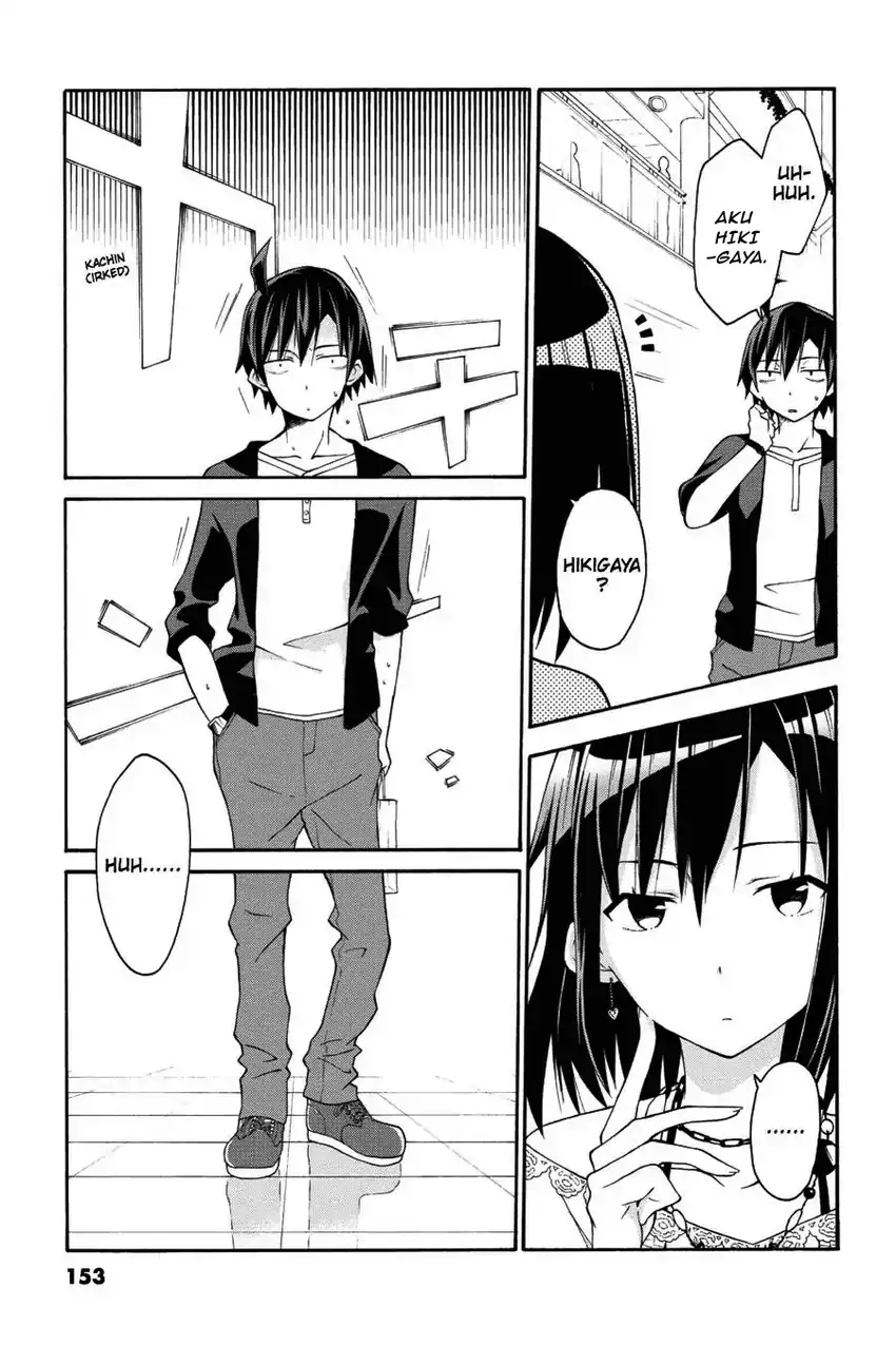 Yahari Ore no Seishun Love Come wa Machigatteiru @comic Chapter 17 Gambar 3