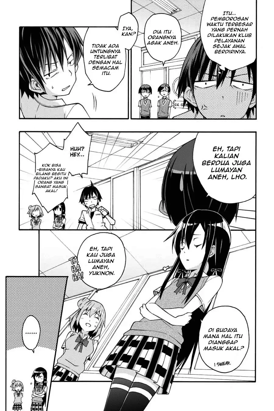 Yahari Ore no Seishun Love Come wa Machigatteiru @comic Chapter 19.2 Gambar 3
