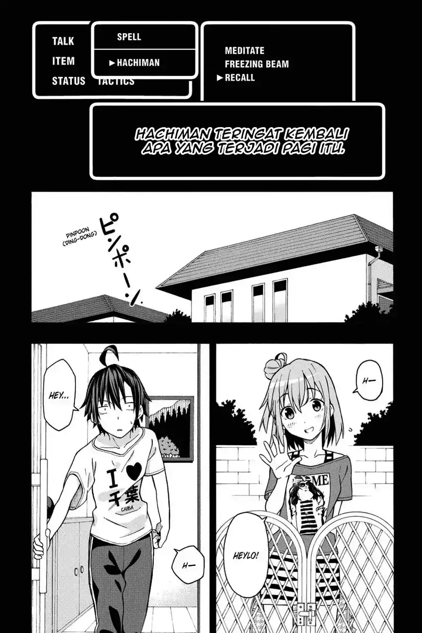 Yahari Ore no Seishun Love Come wa Machigatteiru @comic Chapter 29 Gambar 3