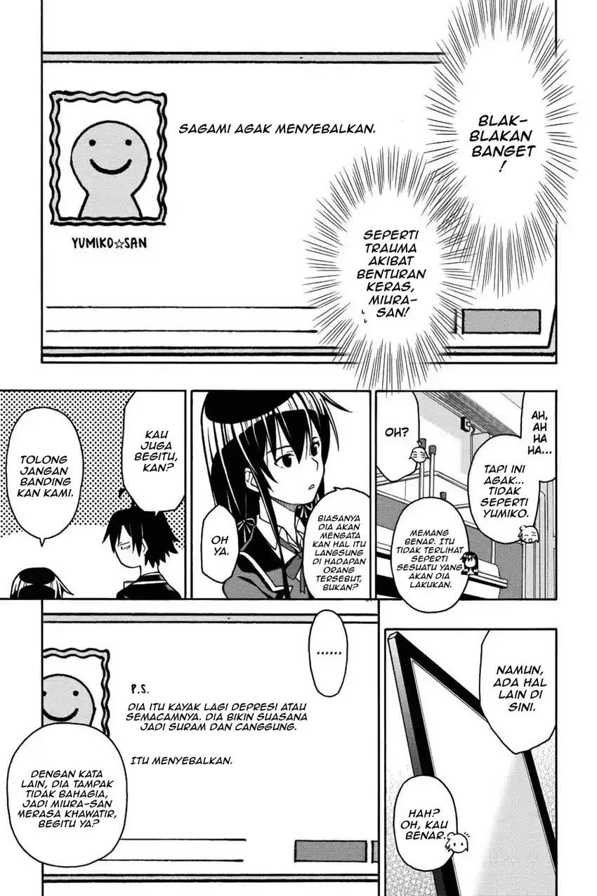Yahari Ore no Seishun Love Come wa Machigatteiru @comic Chapter 43 Gambar 3