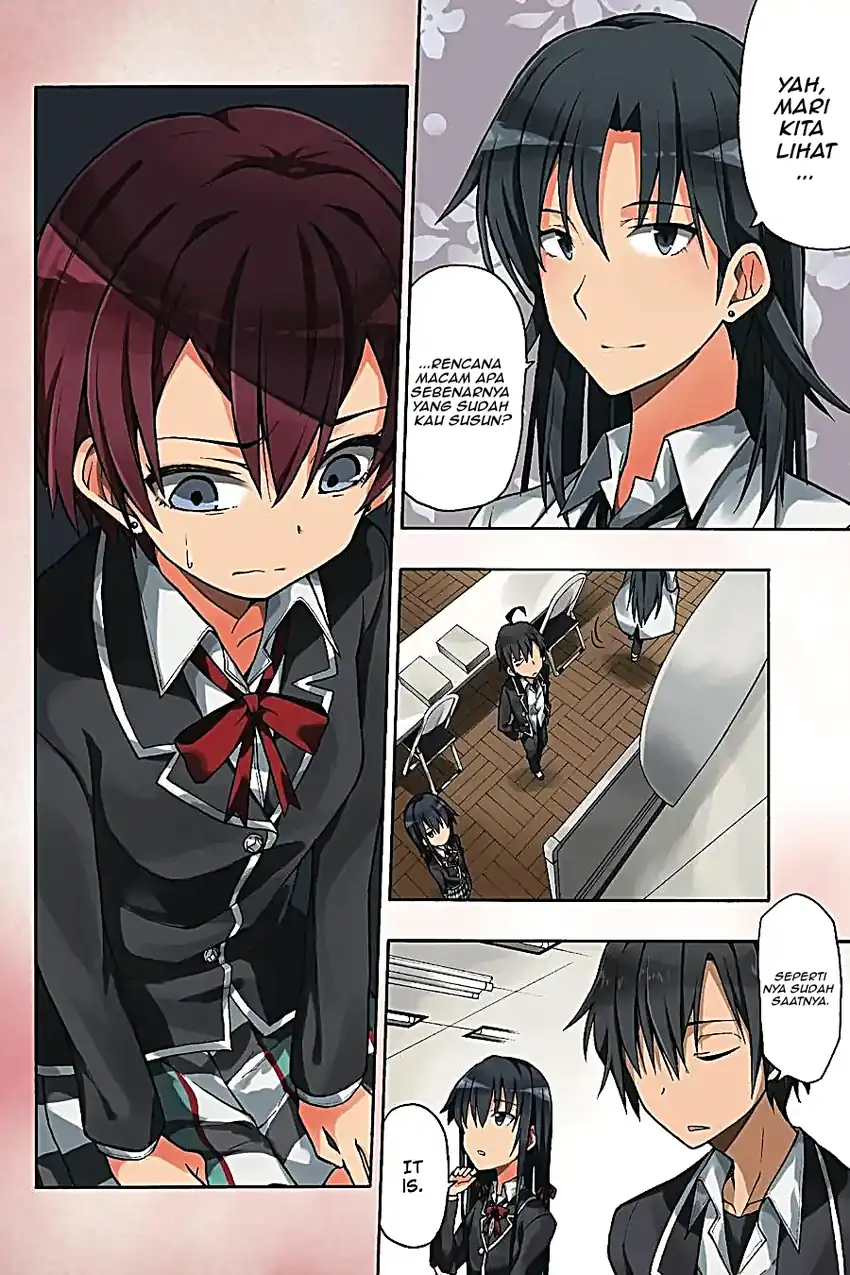 Yahari Ore no Seishun Love Come wa Machigatteiru @comic Chapter 47 Gambar 3