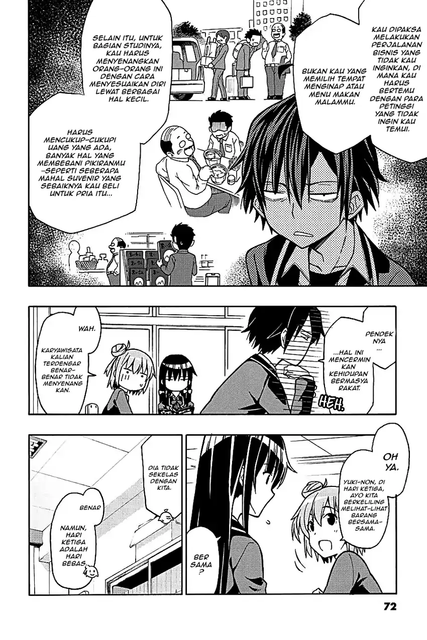 Yahari Ore no Seishun Love Come wa Machigatteiru @comic Chapter 49 Gambar 3