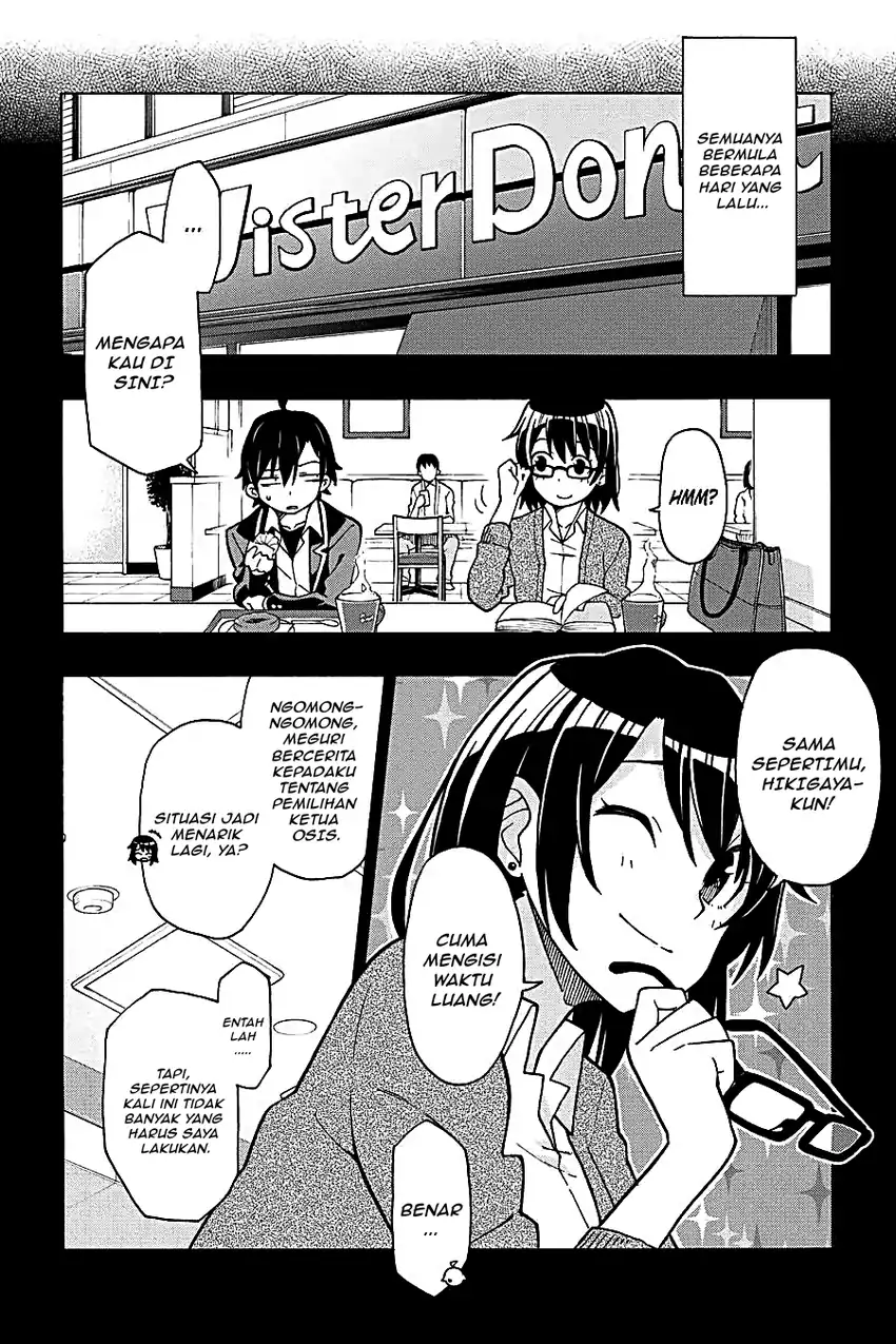 Yahari Ore no Seishun Love Come wa Machigatteiru @comic Chapter 54 Gambar 4