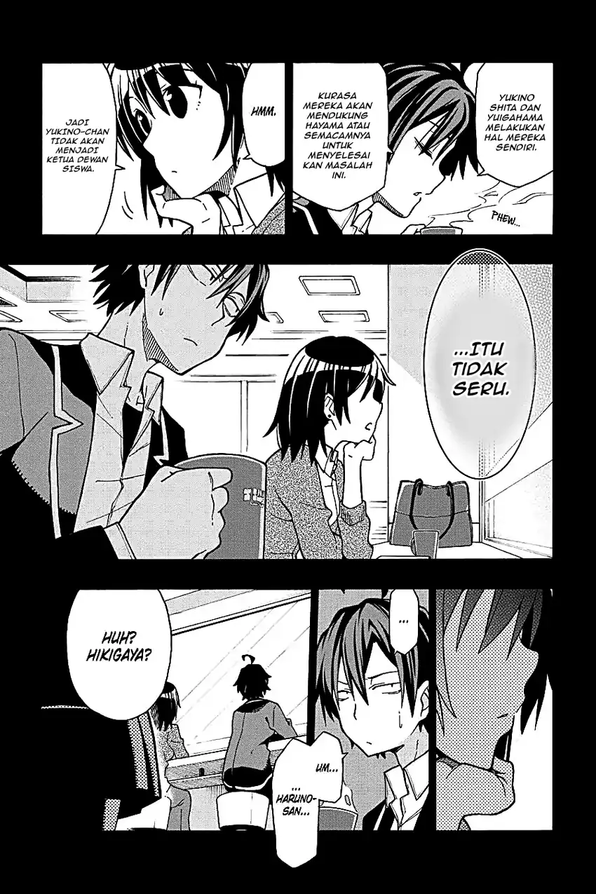 Yahari Ore no Seishun Love Come wa Machigatteiru @comic Chapter 54 Gambar 5