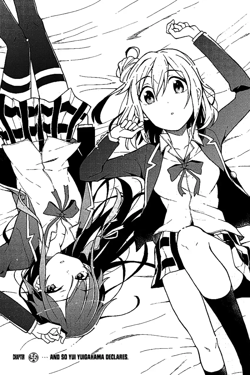Yahari Ore no Seishun Love Come wa Machigatteiru @comic Chapter 55 Gambar 3