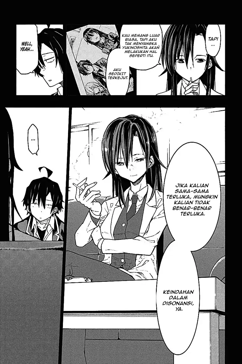 Yahari Ore no Seishun Love Come wa Machigatteiru @comic Chapter 69 Gambar 4