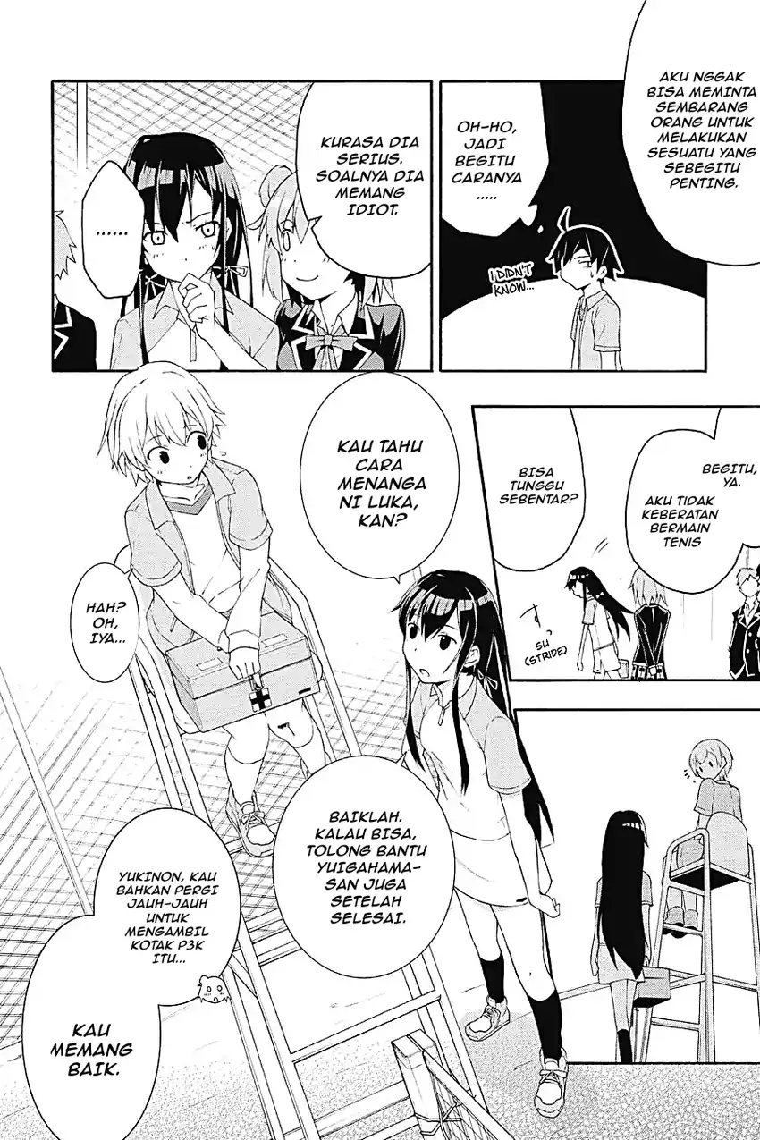Manga Yahari Ore no Seishun Love Come wa Machigatteiru @comic Chapter 7.3 gambar 2