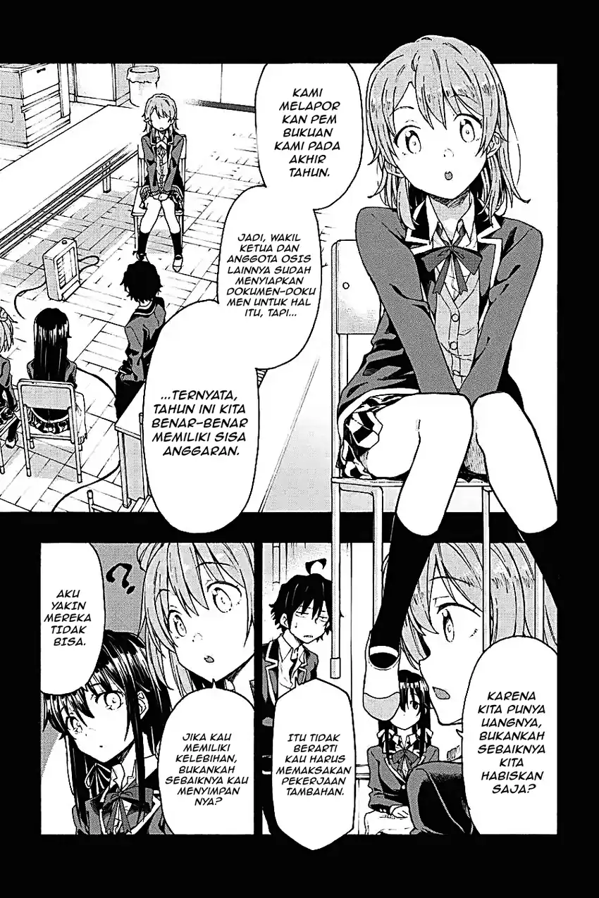 Yahari Ore no Seishun Love Come wa Machigatteiru @comic Chapter 71 Gambar 3