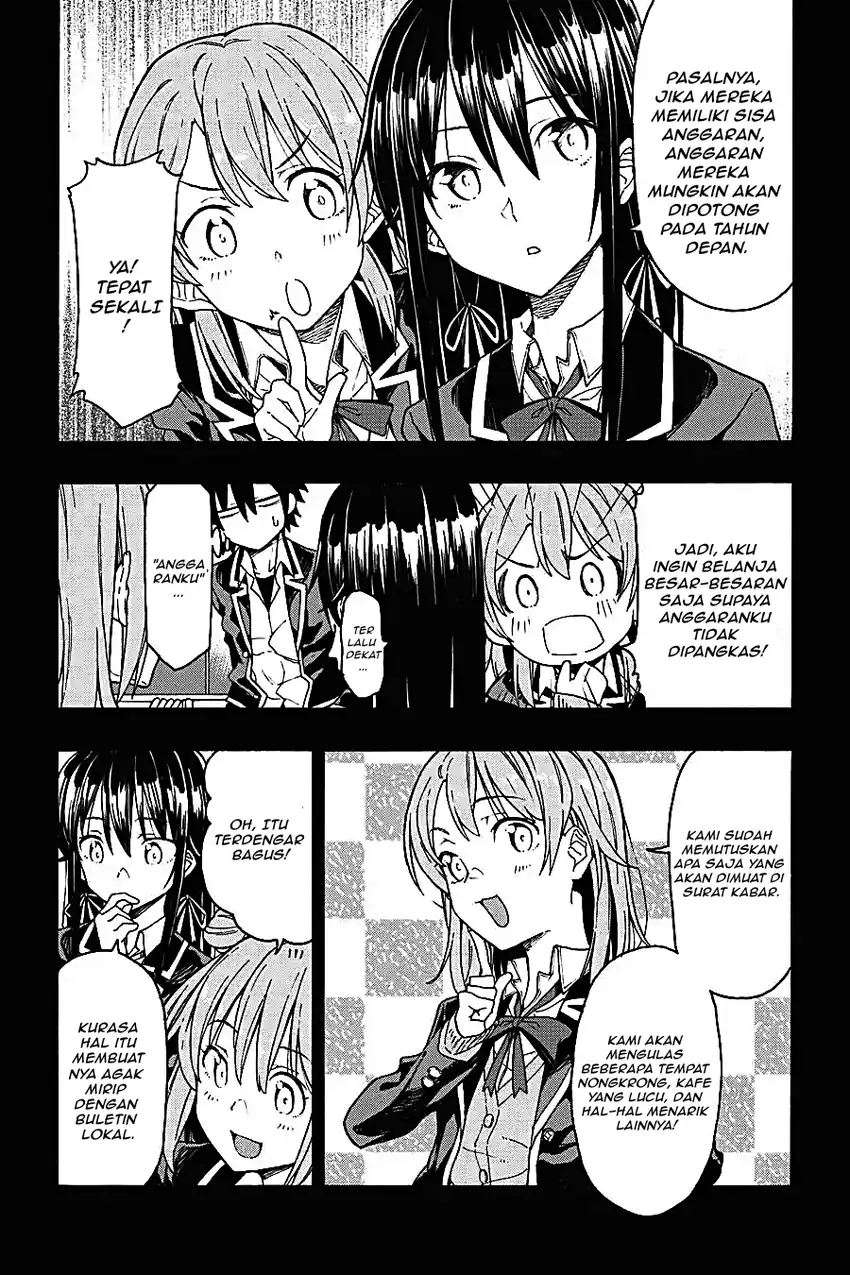 Yahari Ore no Seishun Love Come wa Machigatteiru @comic Chapter 71 Gambar 4