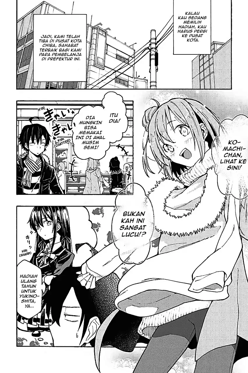 Yahari Ore no Seishun Love Come wa Machigatteiru @comic Chapter 73 Gambar 4