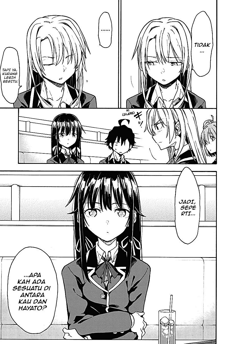 Yahari Ore no Seishun Love Come wa Machigatteiru @comic Chapter 76 Gambar 3