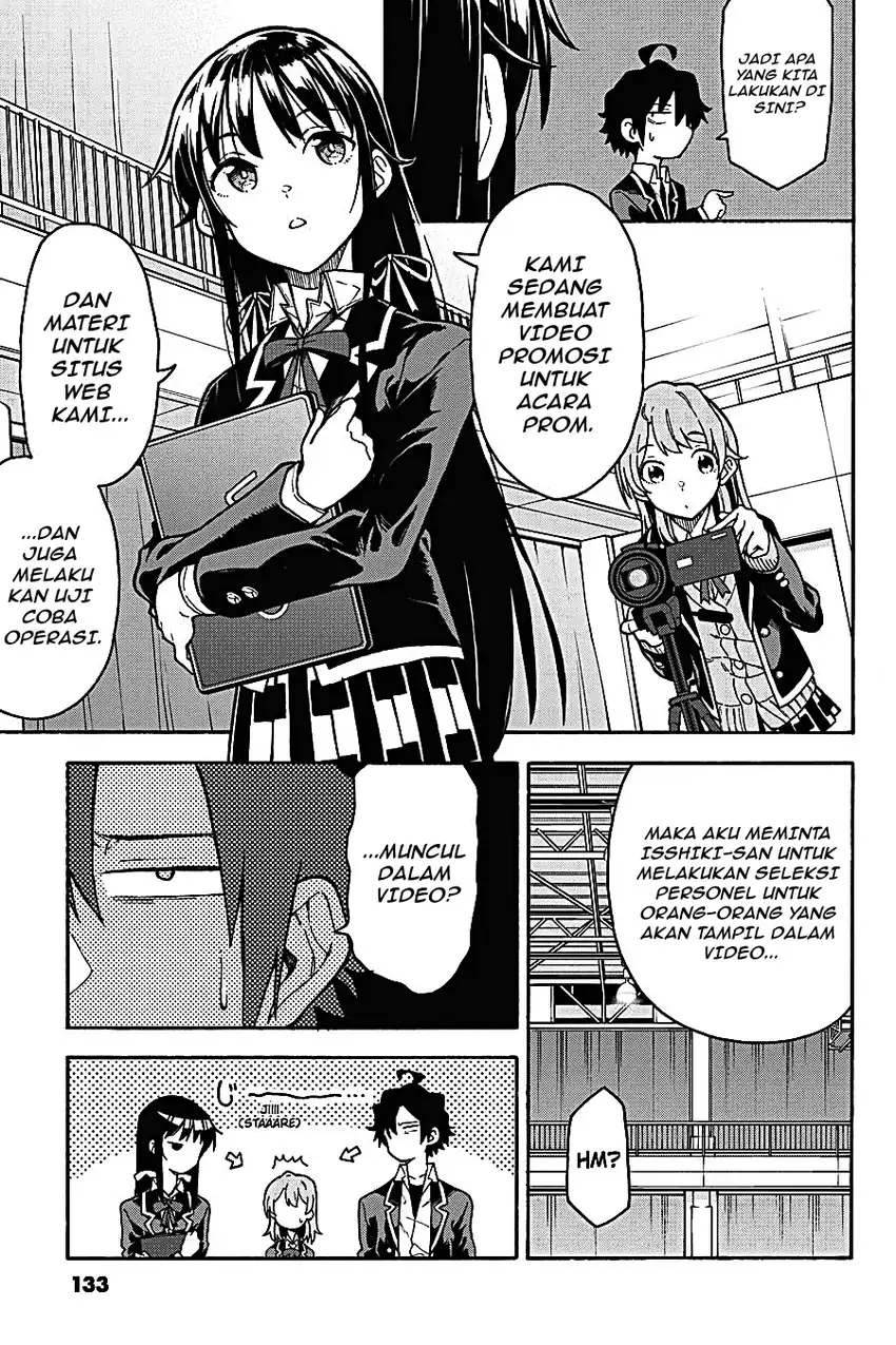 Yahari Ore no Seishun Love Come wa Machigatteiru @comic Chapter 90 Gambar 3