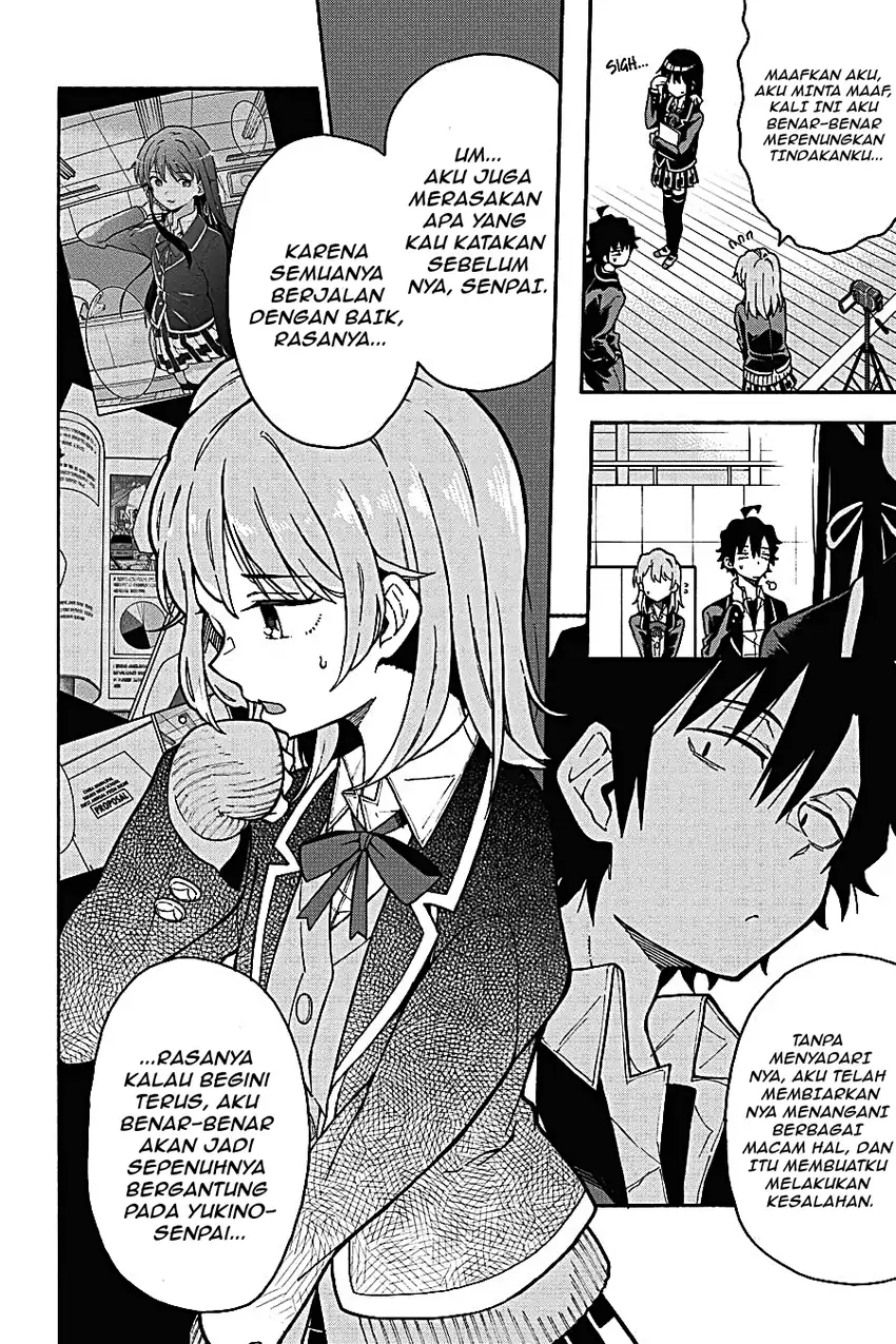 Yahari Ore no Seishun Love Come wa Machigatteiru @comic Chapter 90 Gambar 4