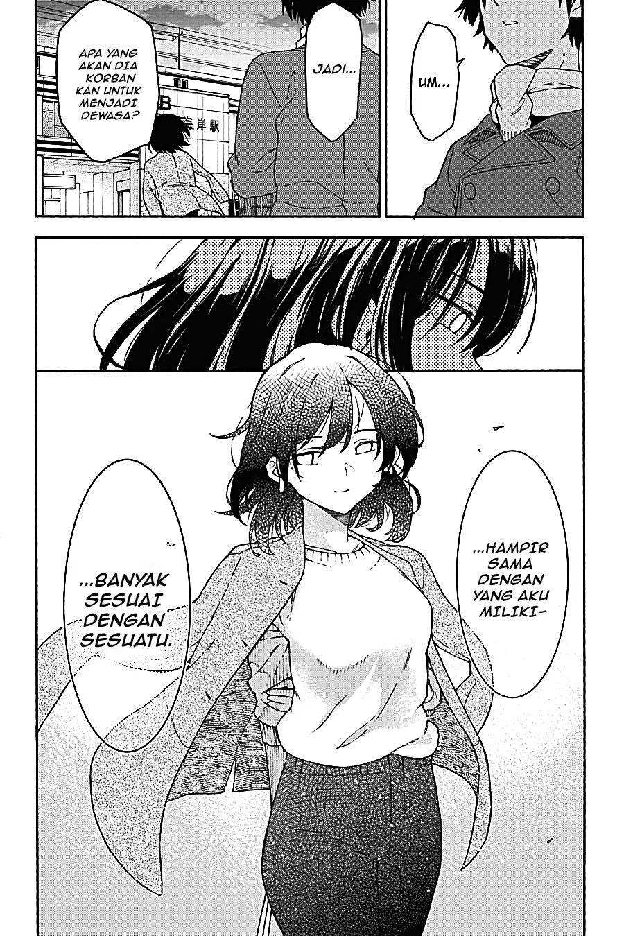 Yahari Ore no Seishun Love Come wa Machigatteiru @comic Chapter 93 Gambar 4