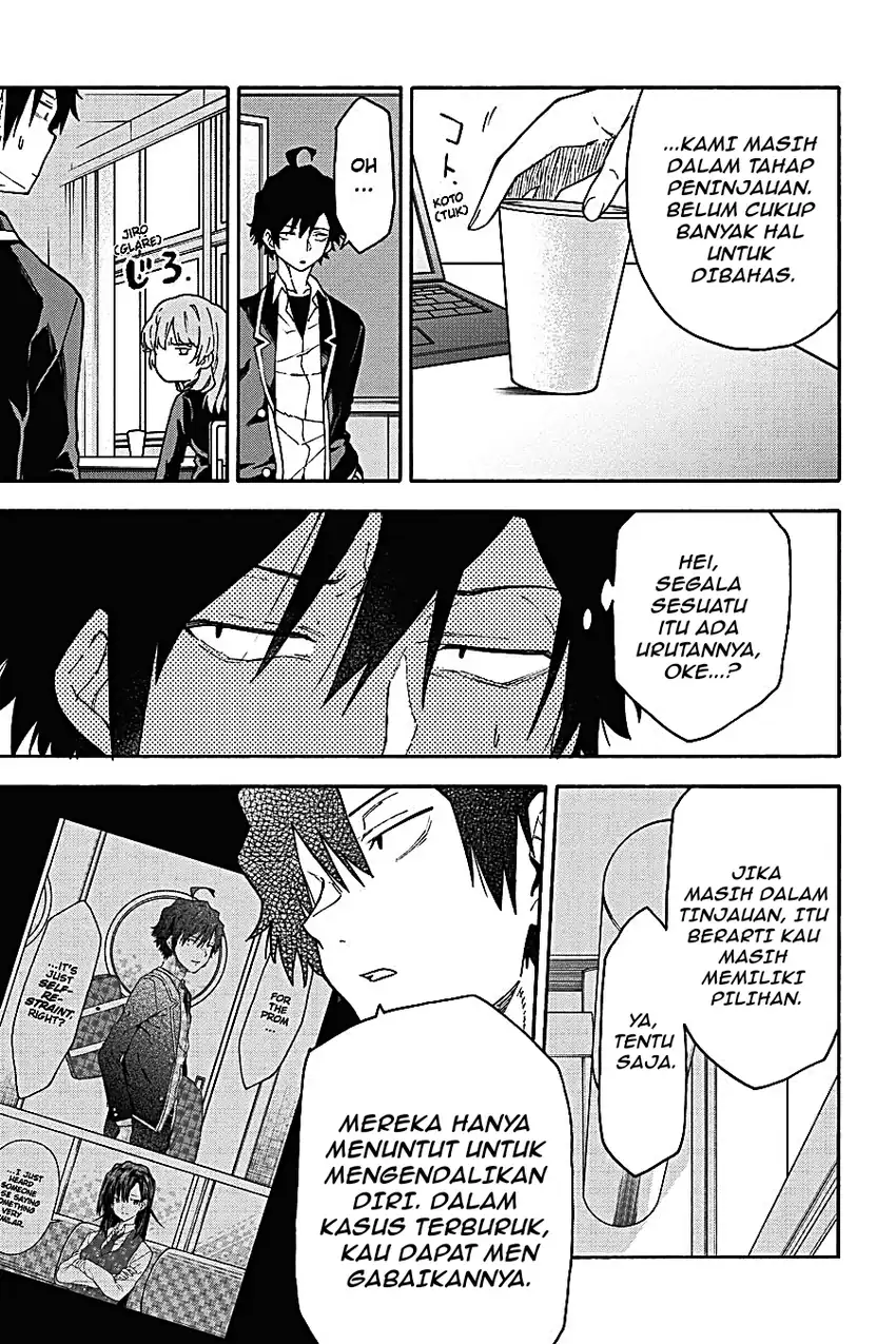 Yahari Ore no Seishun Love Come wa Machigatteiru @comic Chapter 95 Gambar 3