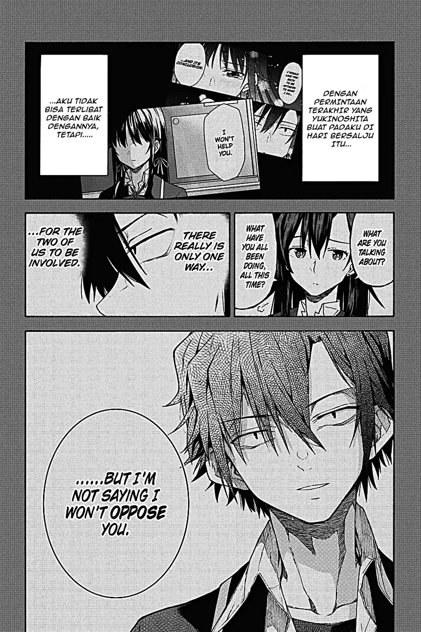 Yahari Ore no Seishun Love Come wa Machigatteiru @comic Chapter 97 Gambar 3