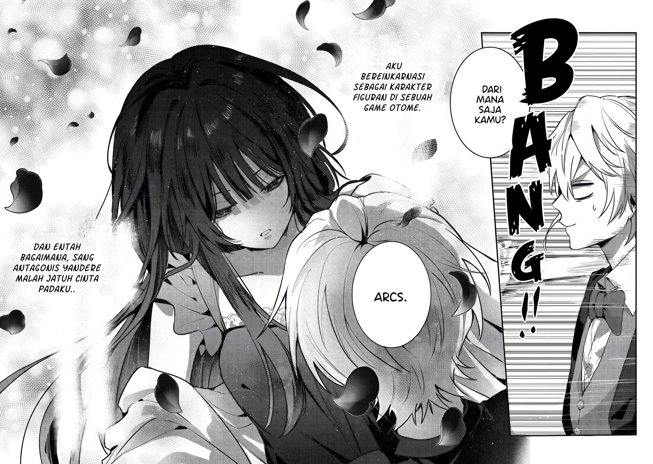 Yami-ochi Rasu Bosu Reijou No Osananajimi Ni Tensei Shita. Ore Ga Shindara Bad End Kakutei Na Node Saikyou Ni Natta Kedo, Mou Yami-ochi “yandere-ka” Shitemasen Ka? Chapter 1 halaman 4