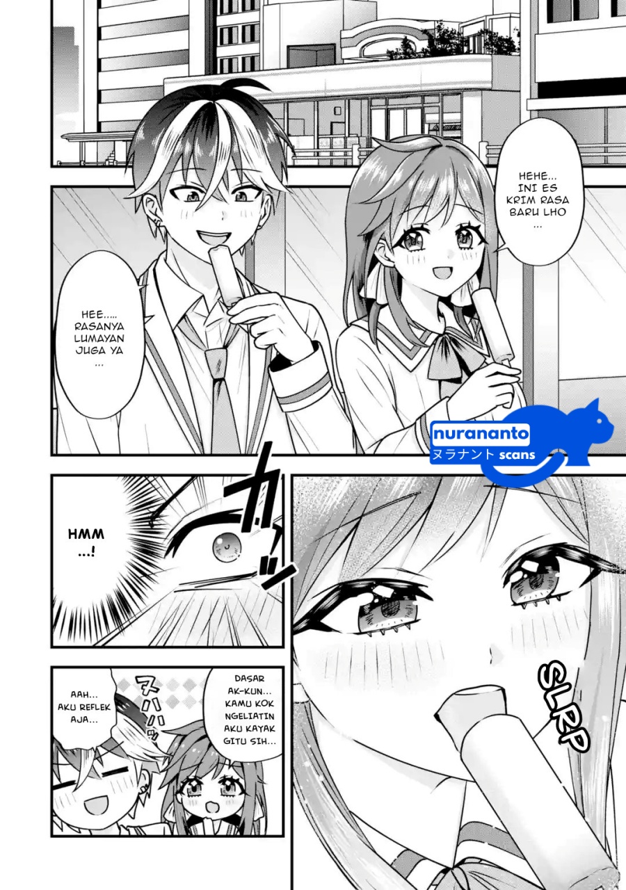 Manga Yarikonda ren’ai game no akuyaku ni tensei shita node, gensaku chishiki de hiroin o kōryaku shimasu Chapter 3.5 gambar 2