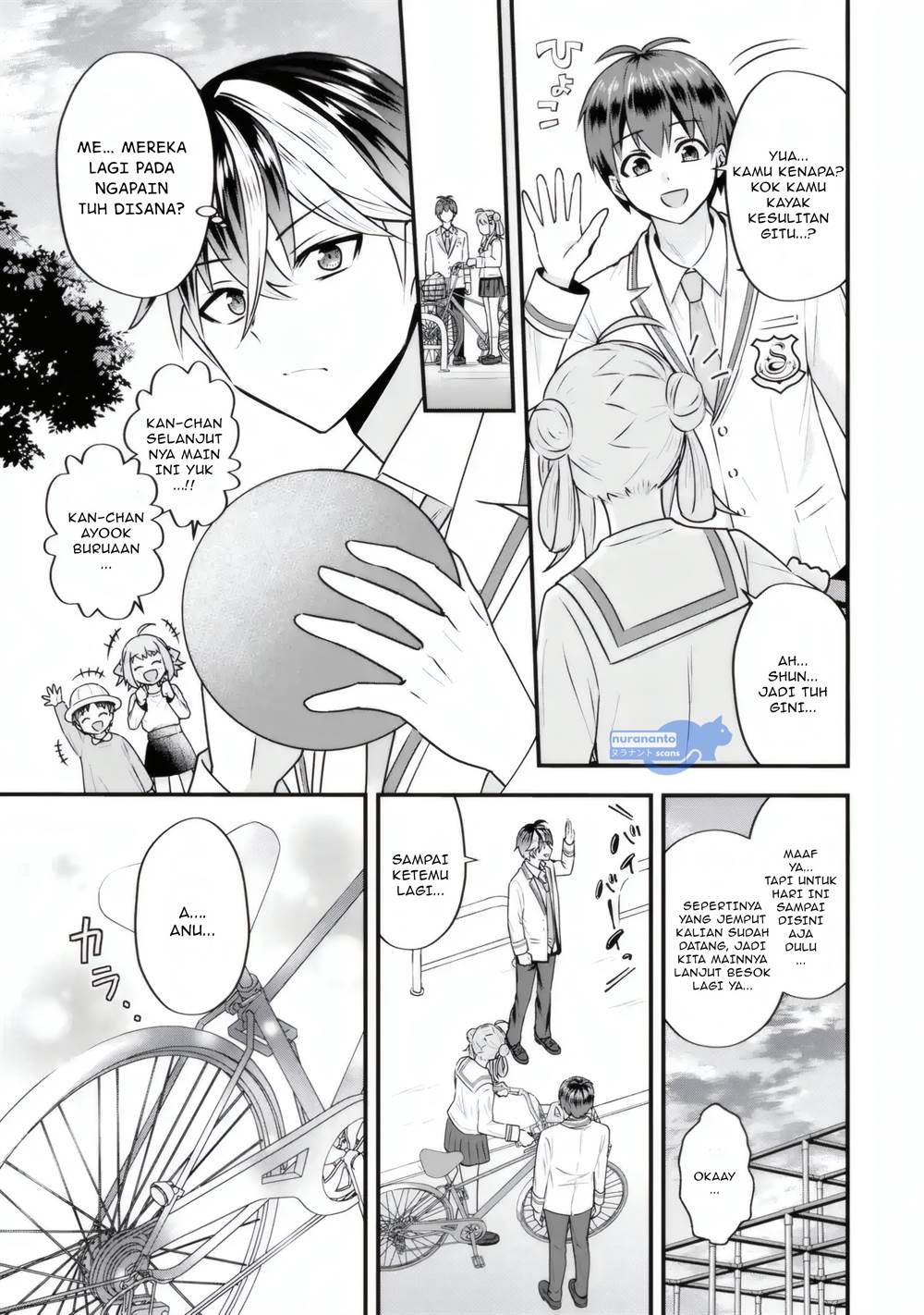 Manga Yarikonda ren’ai game no akuyaku ni tensei shita node, gensaku chishiki de hiroin o kōryaku shimasu Chapter 4.3 gambar 2