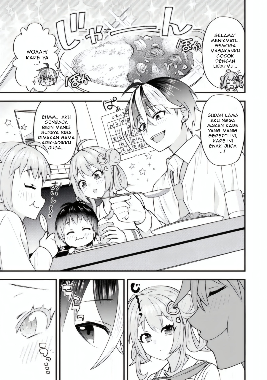 Manga Yarikonda ren’ai game no akuyaku ni tensei shita node, gensaku chishiki de hiroin o kōryaku shimasu Chapter 4.5 gambar 2