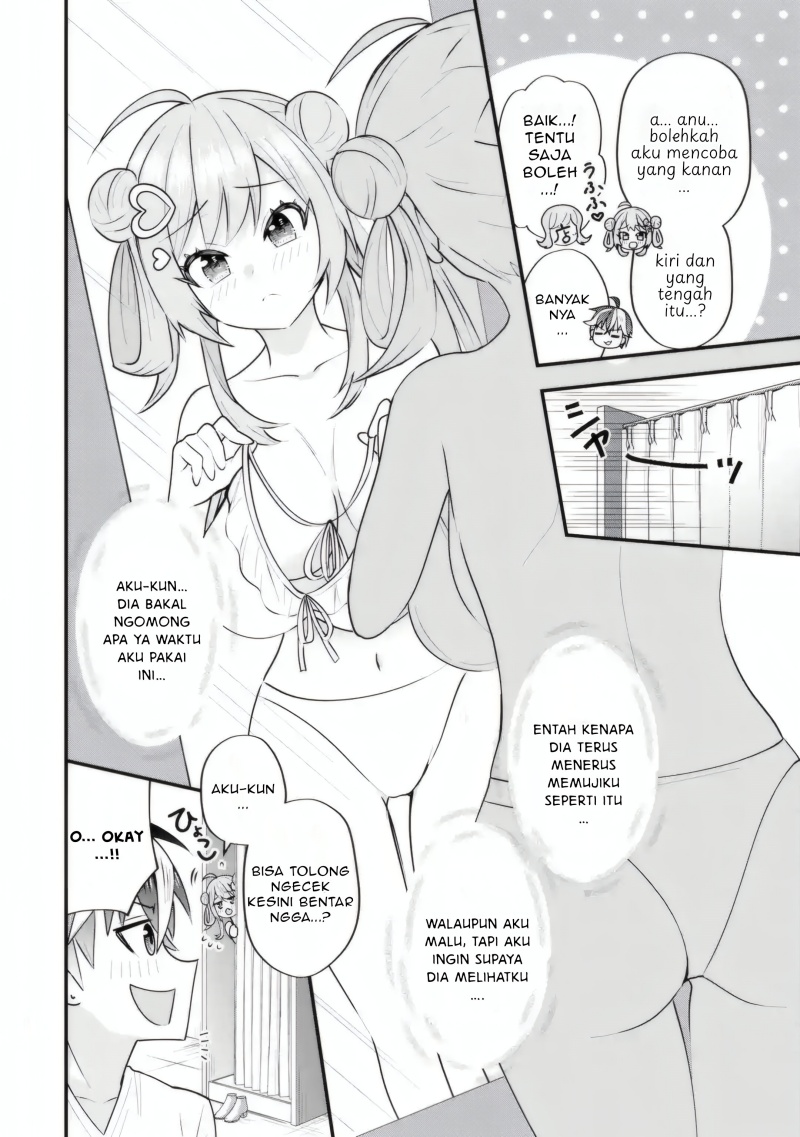 Manga Yarikonda ren’ai game no akuyaku ni tensei shita node, gensaku chishiki de hiroin o kōryaku shimasu Chapter 4.7 gambar 2