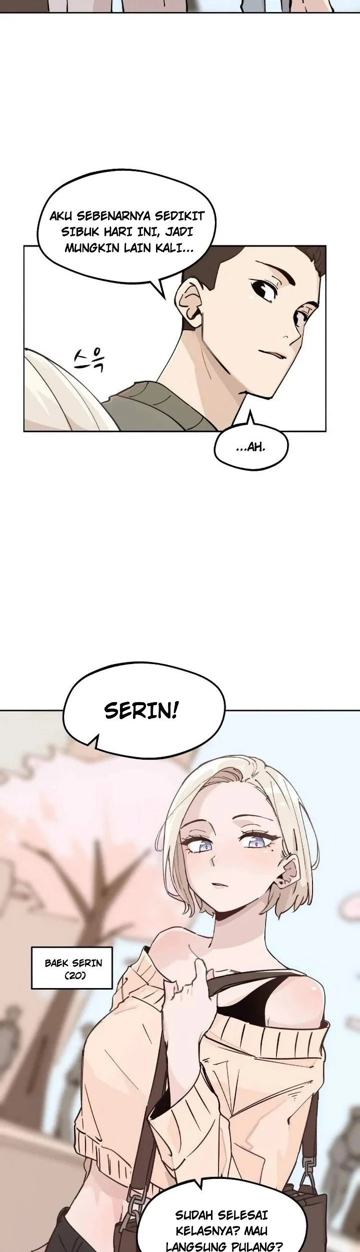 You Get Dumb When You're in Love Chapter 1 Gambar 3