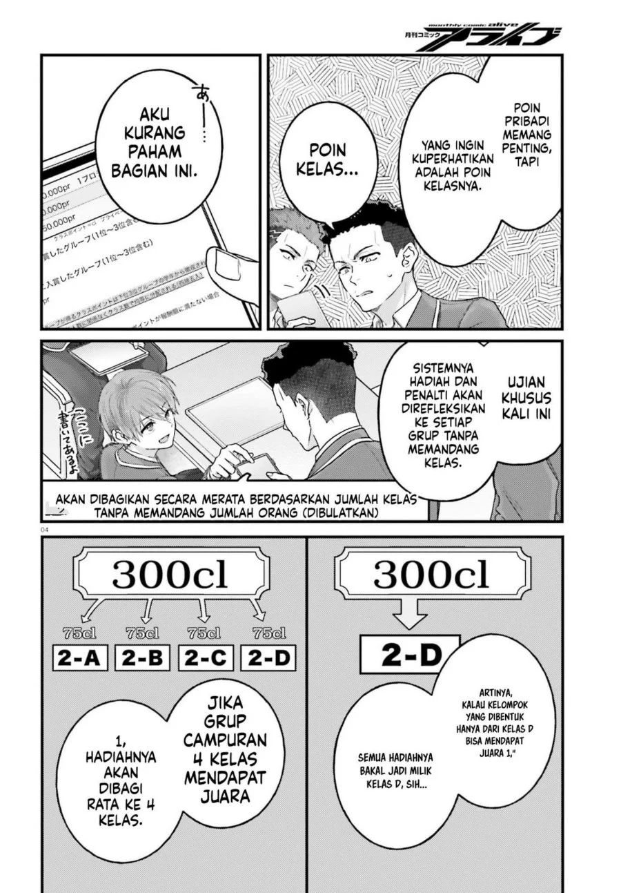 Youkoso Jitsuryoku Shijou Shugi no Kyoushitsu e 2-nensei-hen 2nd Stage Chapter 13 Gambar 4