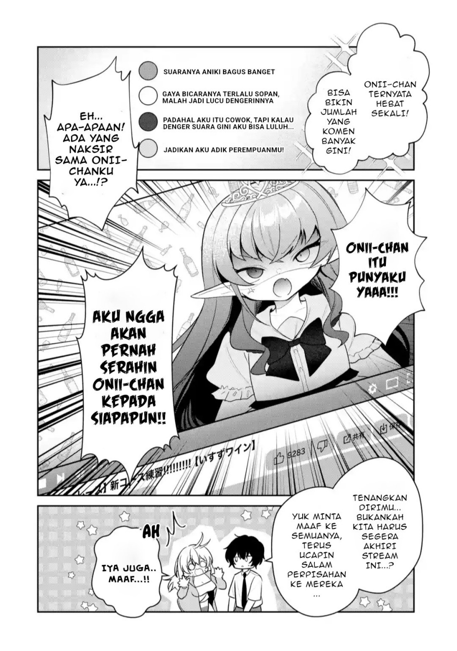 Manga Yuumei VTuber no Ani Dakedo Nazeka Ore ga Yuumei ni Natteita Chapter 12.2 gambar 2