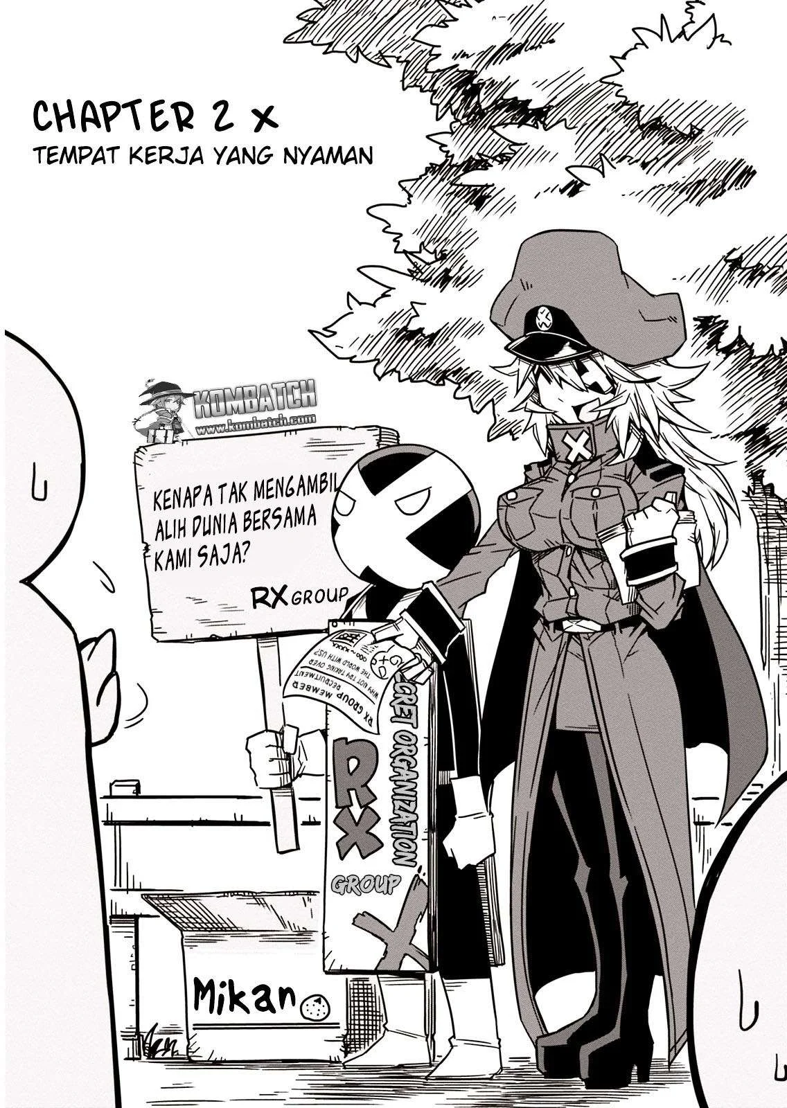 Manga Zannen Jokanbu Black General san Chapter 2 gambar 2