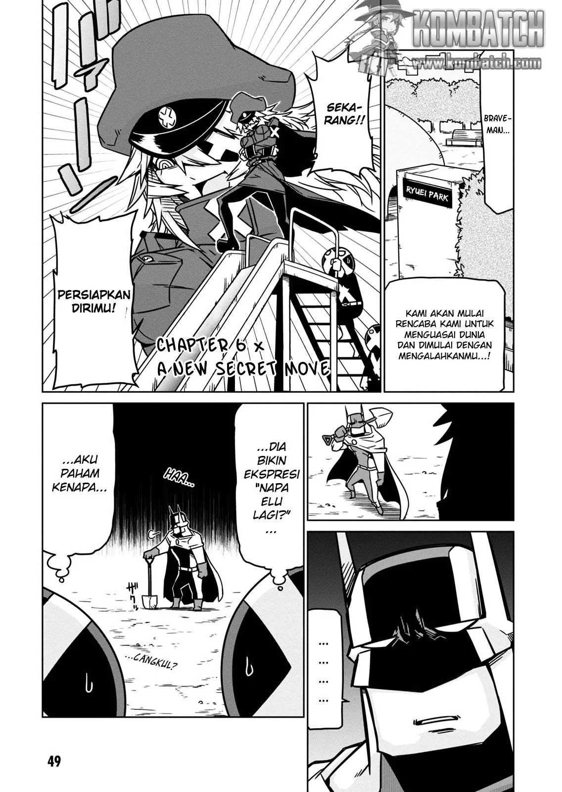 Manga Zannen Jokanbu Black General san Chapter 6 gambar 2