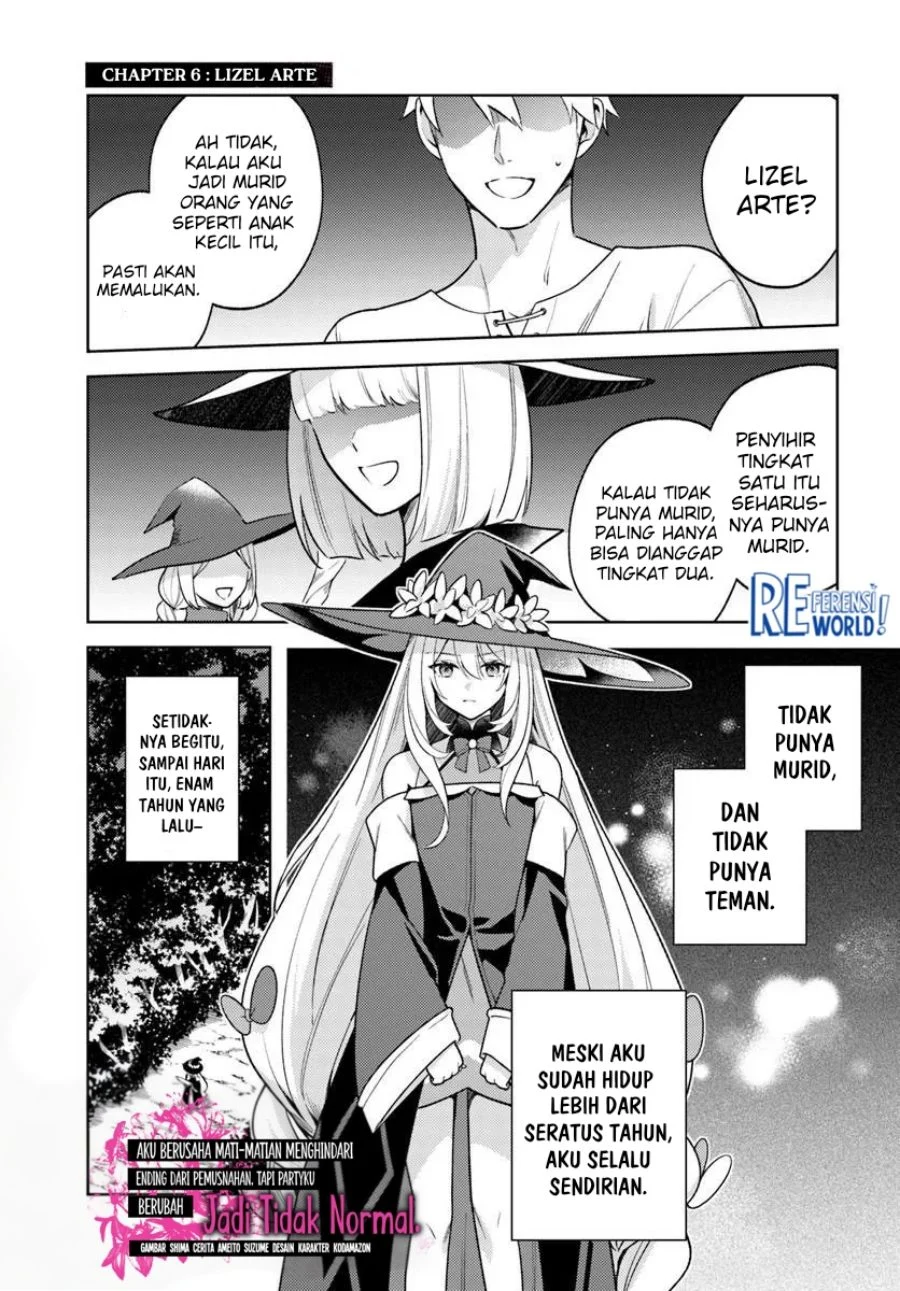 Manga Zenmetsu End o Shi ni Monogurui de Kaihi Shita. Party ga Yanda. Chapter 6.1 gambar 2