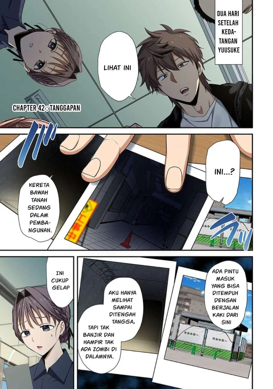 Manga Zombie no Afureta Sekai Ore Dake ga Osowarenai Chapter 42 gambar 2