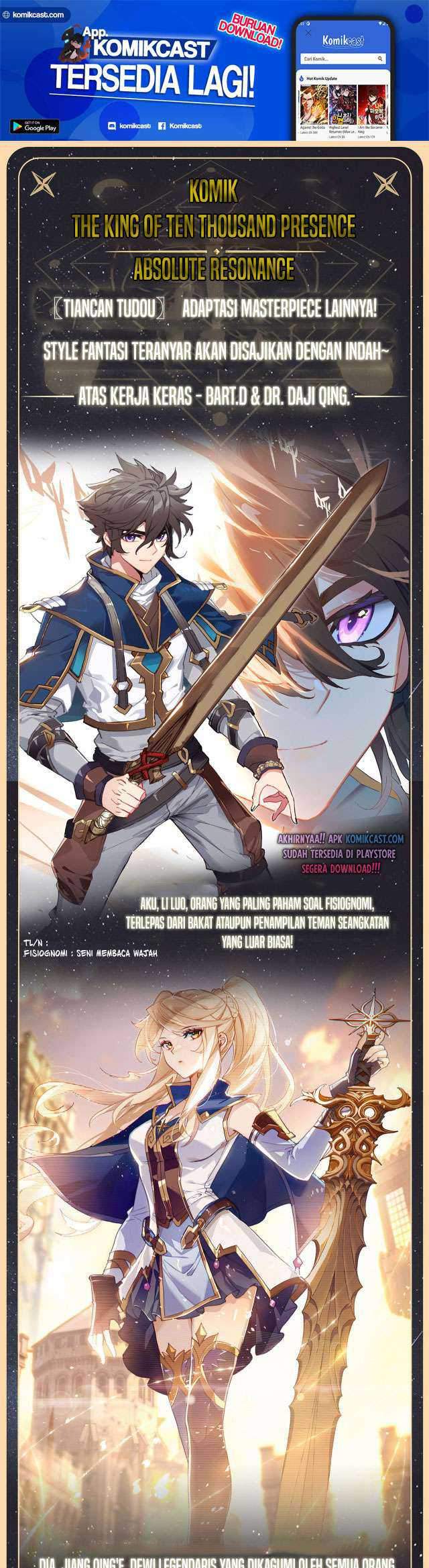 Manhua The King of Ten Thousand Presence Chapter 00 gambar 2