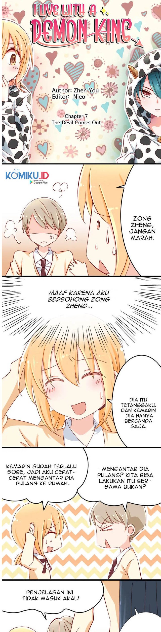 Manhua I Live With a Demon King Chapter 07 gambar 2