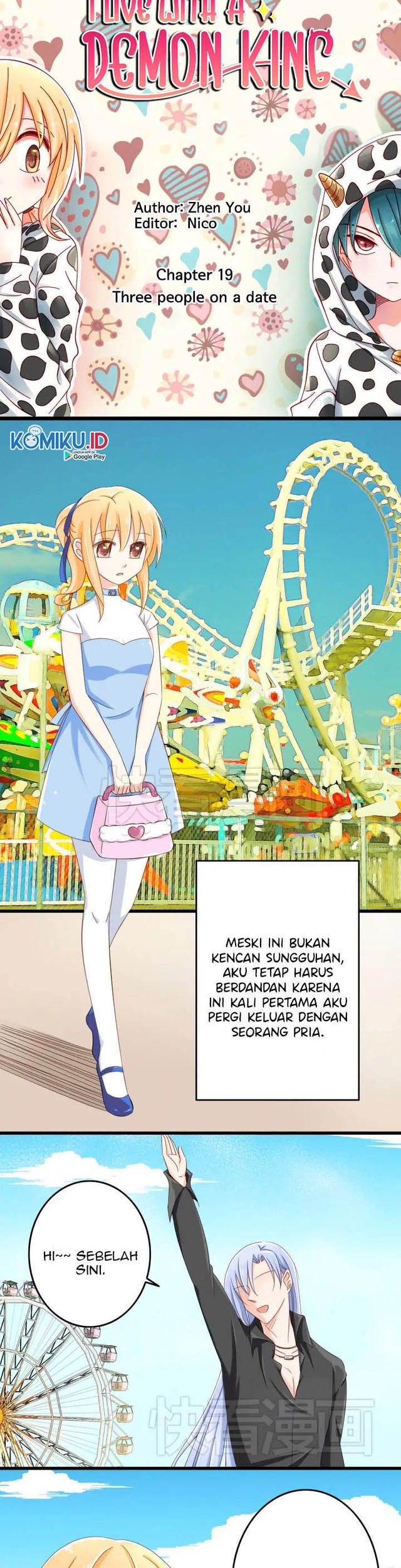 Manhua I Live With a Demon King Chapter 19 gambar 2
