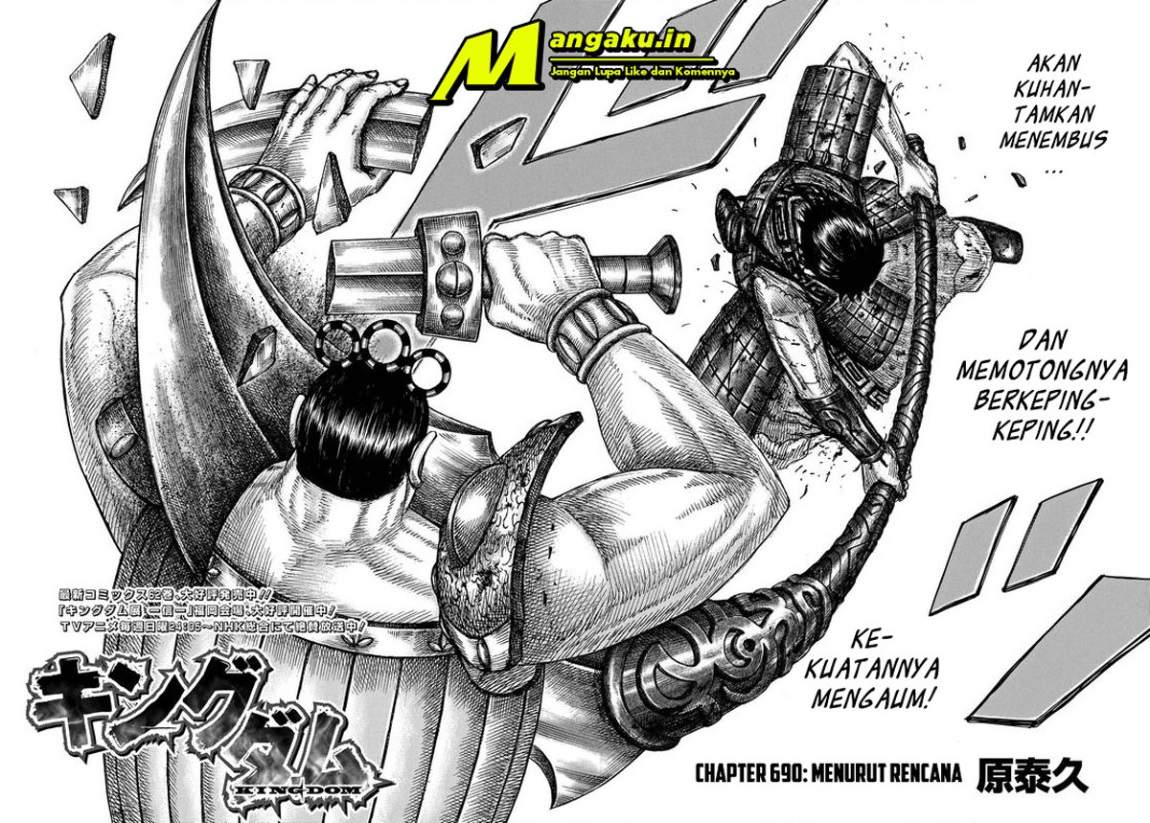 Manga Kingdom Chapter 690 gambar 2