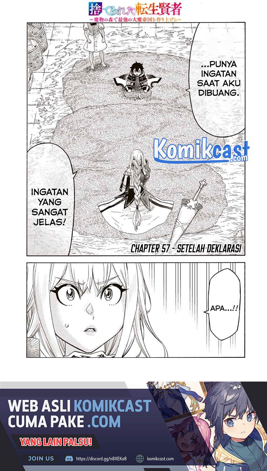 Manga Suterareta Tensei Kenja ~Mamono no Mori de Saikyou no dai ma Teikoku o Tsukuriageru~ Chapter 57 gambar 2