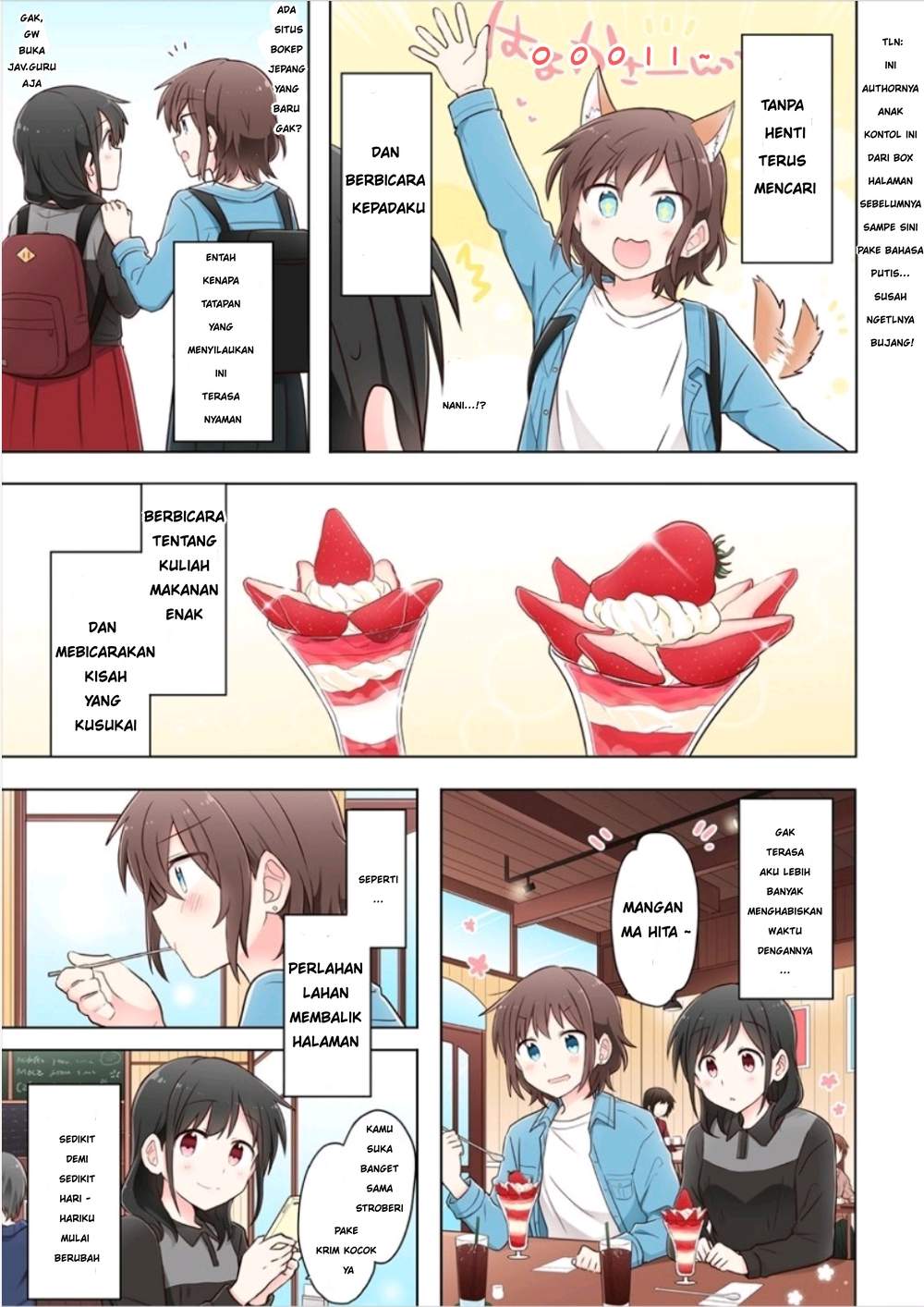 Manga Kimi ni Tsumugu Bouhaku Chapter 1.2 gambar 2