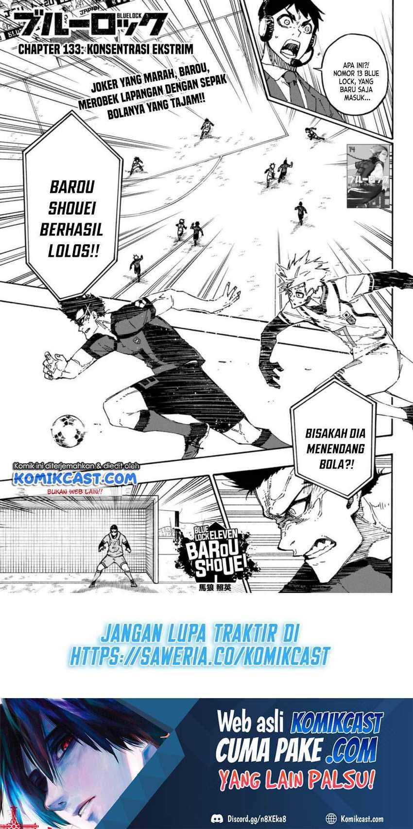 Manga Blue Lock Chapter 133 gambar 2