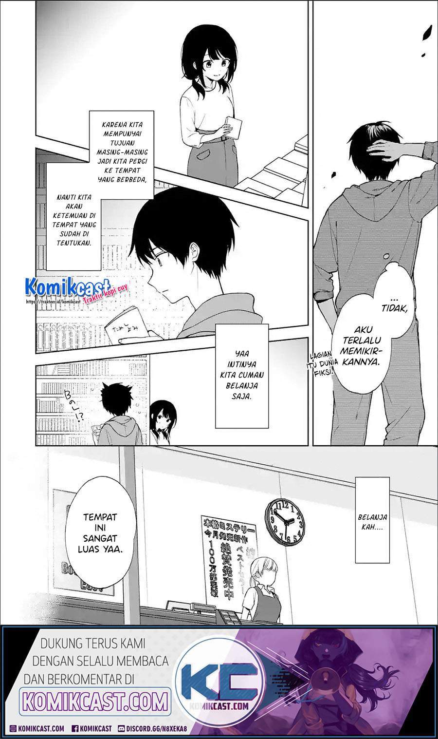 Manga Chikan Saresou ni Natteiru S-kyuu Bishoujo wo Tasuketara Tonari no Seki no Osanajimi datta Chapter 33.2 gambar 2