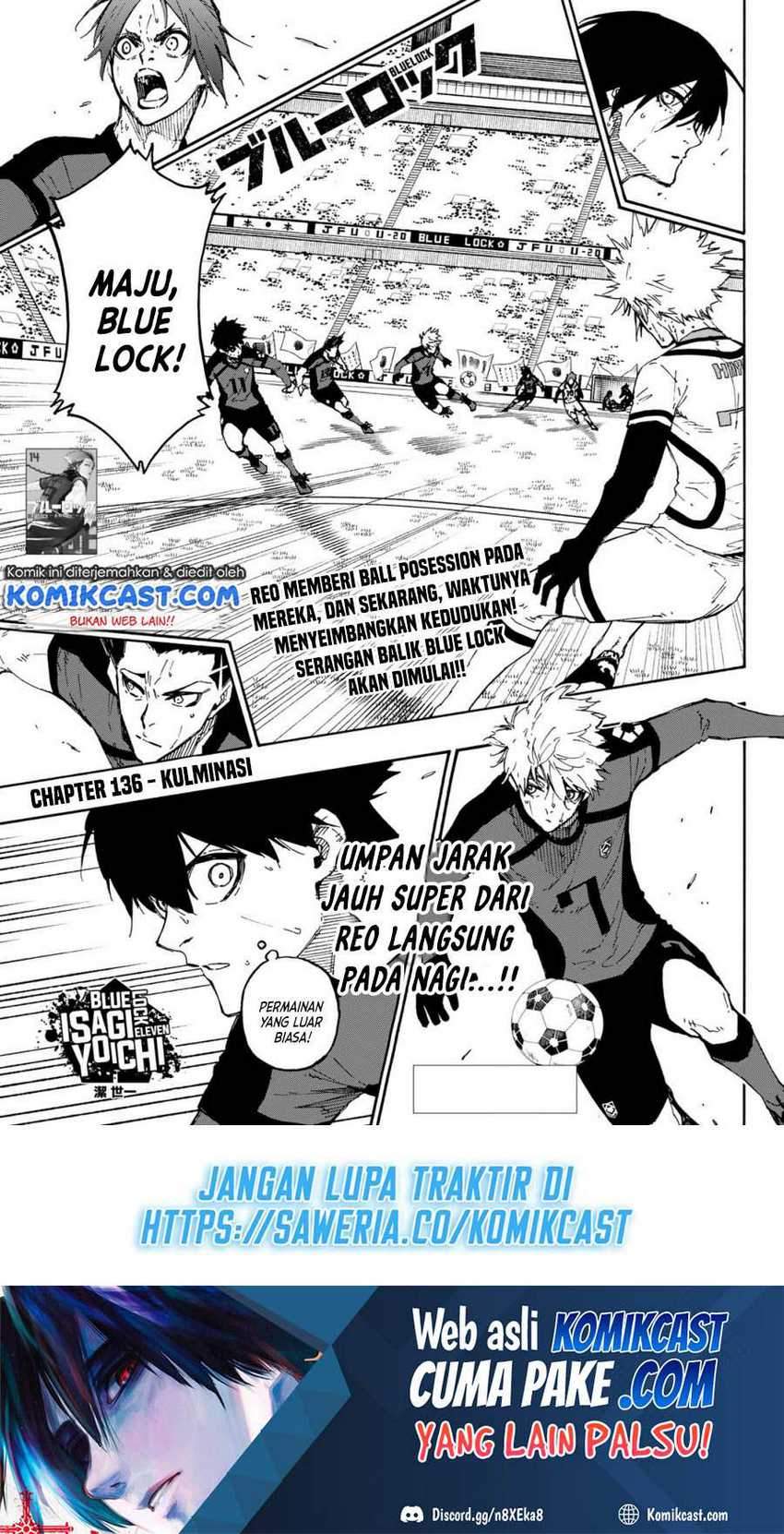 Manga Blue Lock Chapter 136 gambar 2