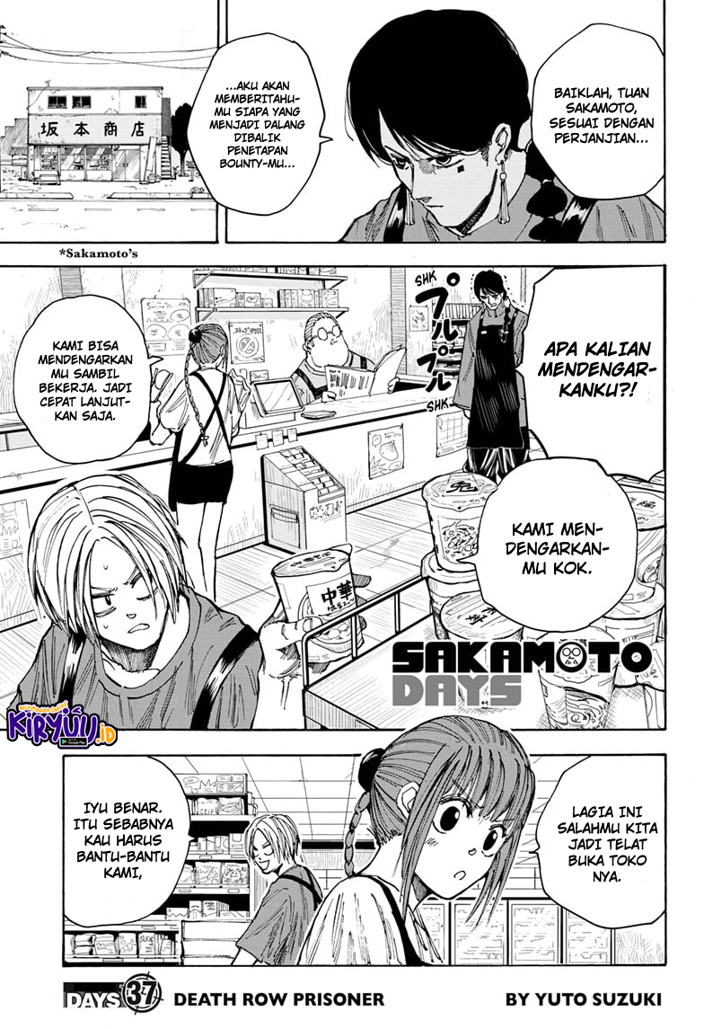 Manga Sakamoto Days Chapter 37 gambar 2