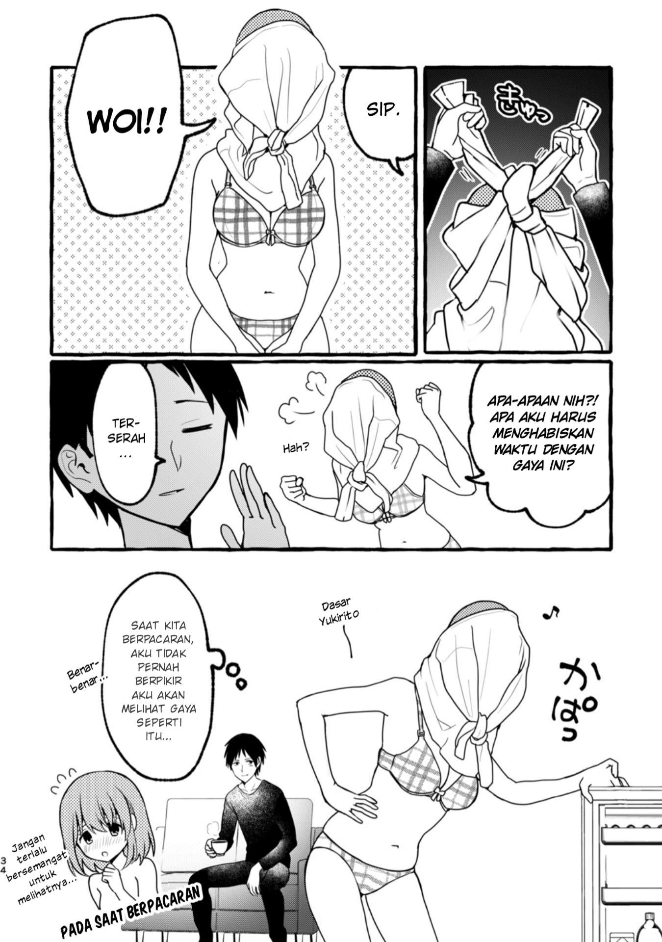 Manga Damena Onee-san demo sukida yo ne? Chapter 4 gambar 2