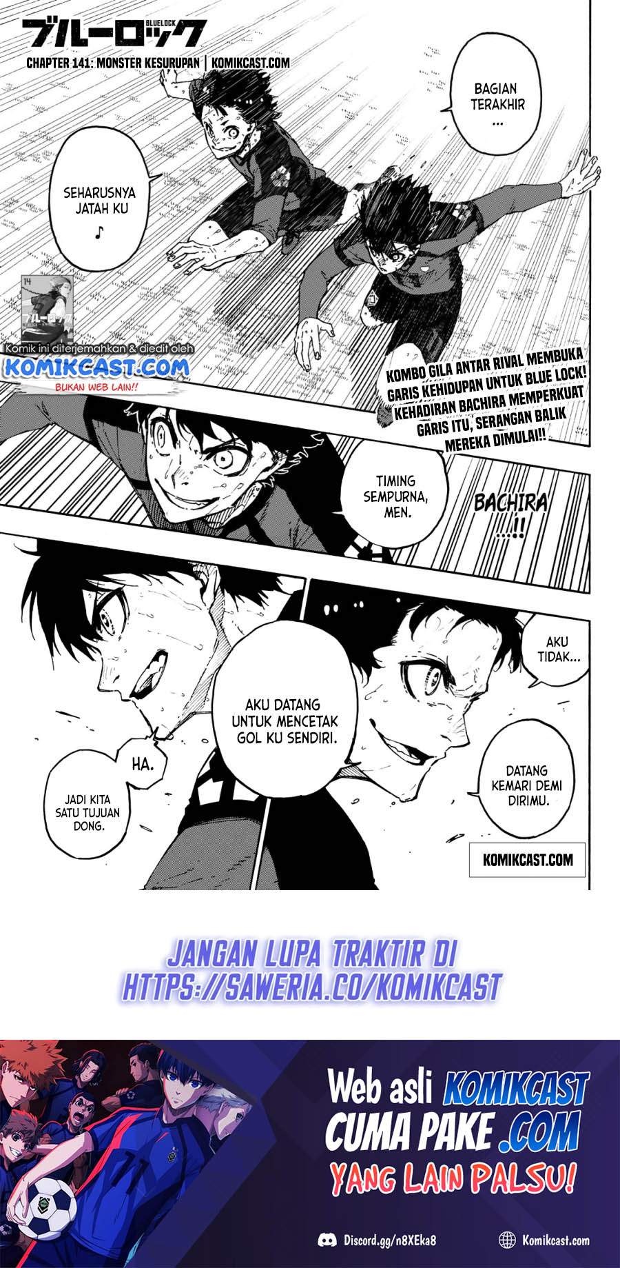 Manga Blue Lock Chapter 141 gambar 2