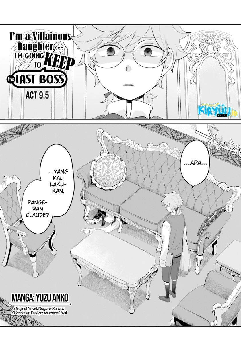 Manga I’m a Villainous Daughter so I’m going to keep the Last Boss Chapter 9.5 gambar 2