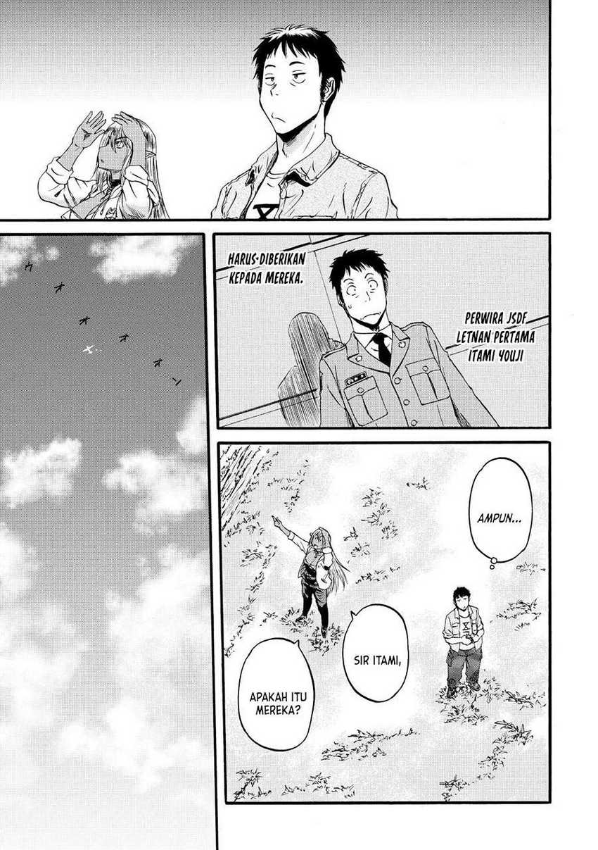 Gate – Jietai Kare no Chi nite Kaku Tatakeri Chapter 105 Gambar 4